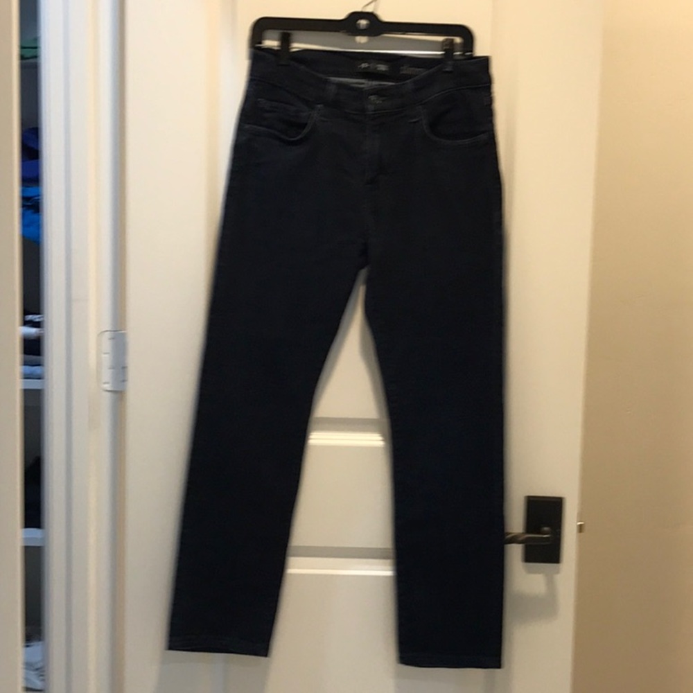 7 For All Mankind Mens Series 7 Denim Dark Blue Wash Slimmy